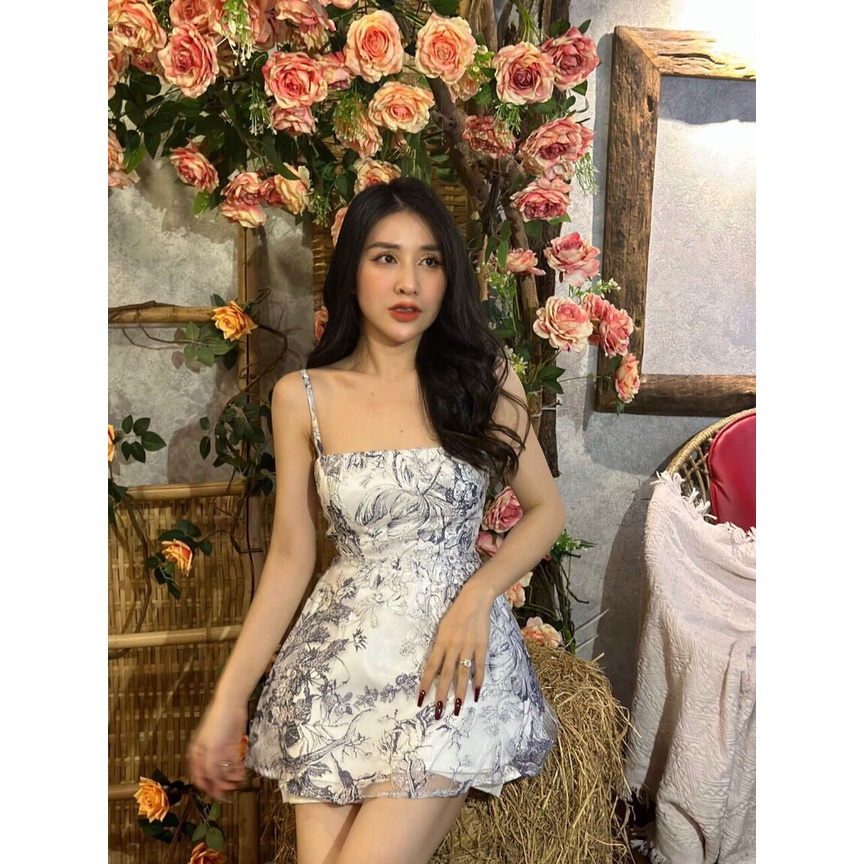 SET BỘ ĐI CHƠI, SET 2 MÓN ÁO CÚP NGỰC 2 DÂY XÒE PHỐI QUẦN ĐÙI CỰC SANG CHẢNH