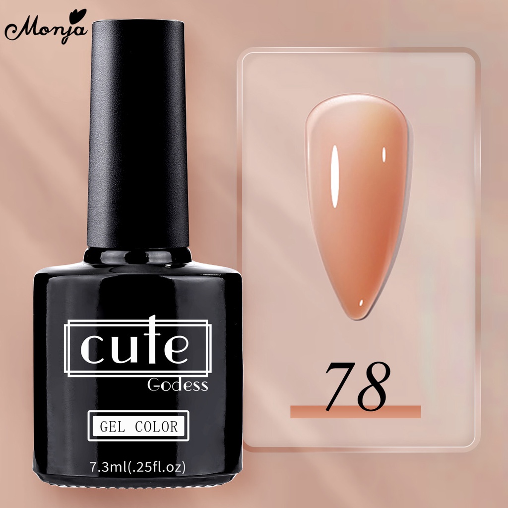 Gel Sơn Móng Tay Monja 8ml Màu Sắc Thời Trang