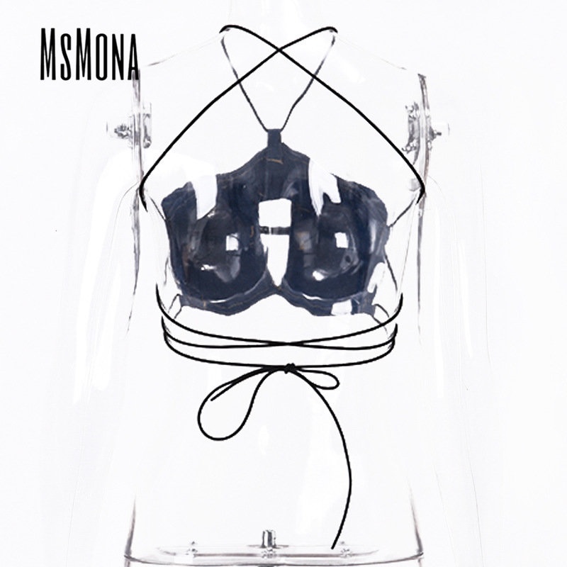 Áo Hai Dây Denim Màu Trơn Thời Trang 2023 Cho Nữ