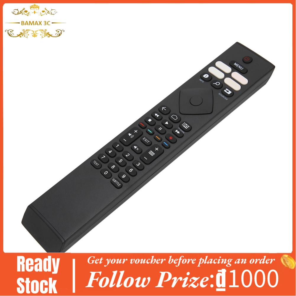 Bamaxis BRC0984502/01 Prevent Slip TV  Control TV Controller ABS Shell Sensitive for Smart Television