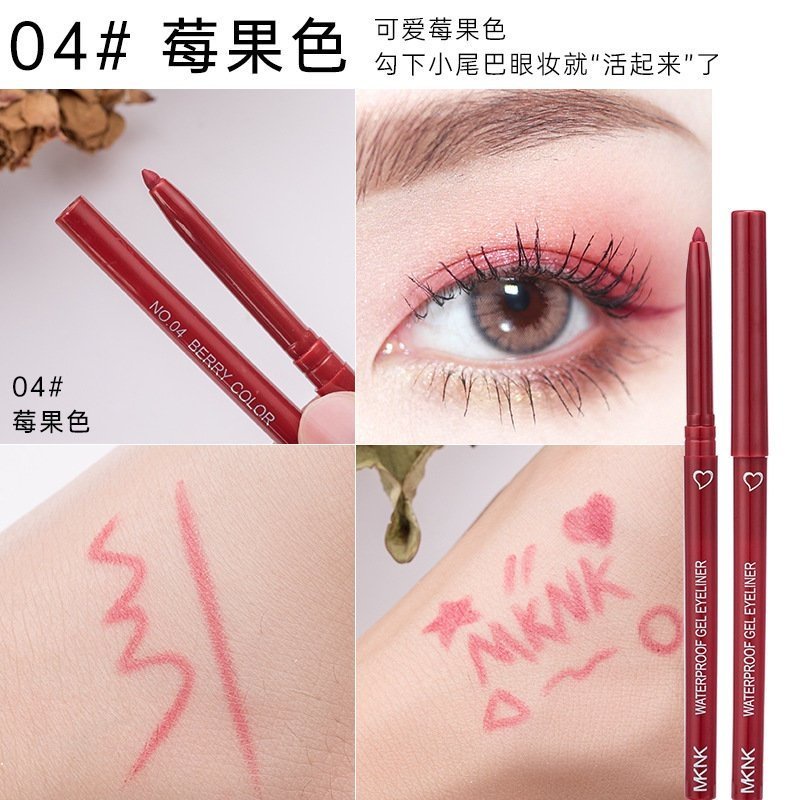 Bút Kẻ Mắt 6 Màu Sắc Tùy Chọn Chống Thấm Nước Và Mồ Hôi Không Nhòe