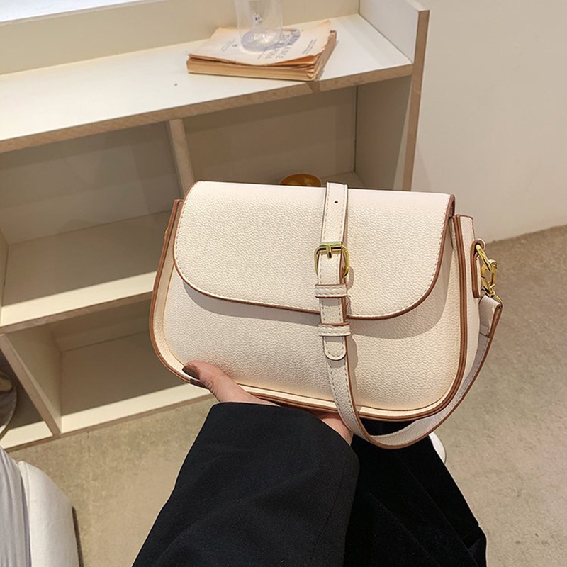 Túi Đeo Chéo Hình Vuông Cỡ Nhỏ Phối Màu Thời Trang Chất Lượng Cao Cho Nữ