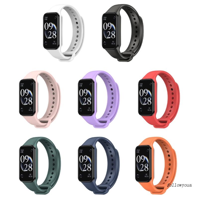 Dây Đeo Thay Thế Chất Liệu Silicon Màu Trơn Cho Redmi Band 2