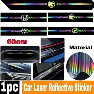 Tem dán trang trí xe hơi phản quang chống nước. Decal ,Tem Laser, sport, baby, open trang trí xe hơi