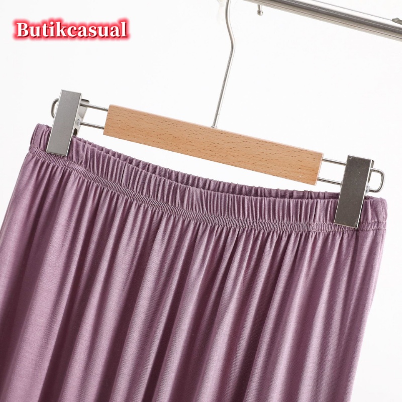 Chân Váy cotton Dài Dáng Rộng Lưng Cao Màu Trơn Thời Trang Mùa Hè 2023 Cho Nữ