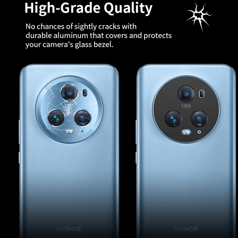 Vòng Kim Loại Bảo Vệ camera Chống Trầy Xước Cho honor x6 x8 x9 x30 x50i x9a magic 4 5 pro