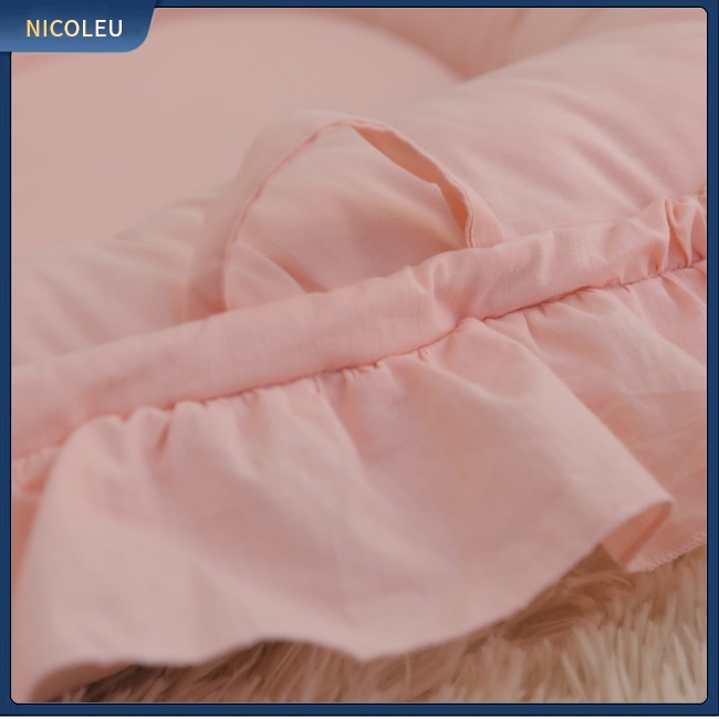 Đồ Chơi Nhân Vật Nicoleu | Giường Ngủ Cotton Mềm Mại Dành Cho Bé Khi Đi Du Lịch Cắm Trại