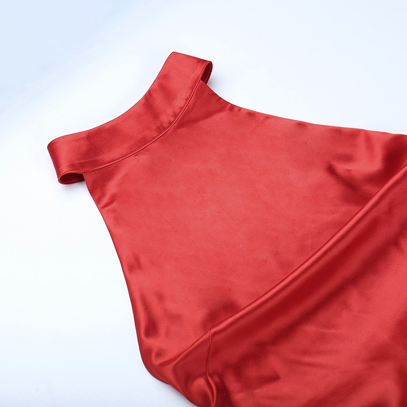 Đầm Maxi Hở Lưng Thắt Nơ Thanh Lịch Cho Nữ