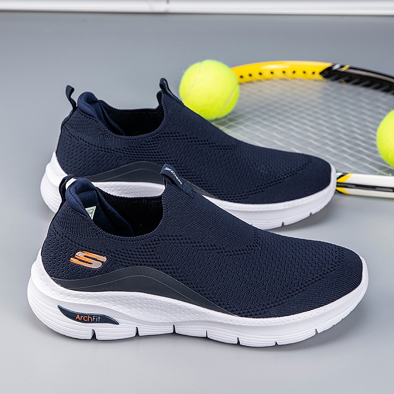 Go Walk Arch-fit * Skechers_Giày Thường Giày Chạy Bộ Thể Thao Trượt Vào Giày Chạy Bộ Skechers_