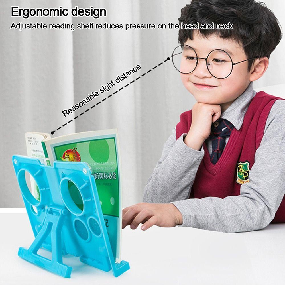 WTTLE Giá Đỡ Sách Đa Năng Để Bàn Có Thể Điều Chỉnh Tiện Lợi