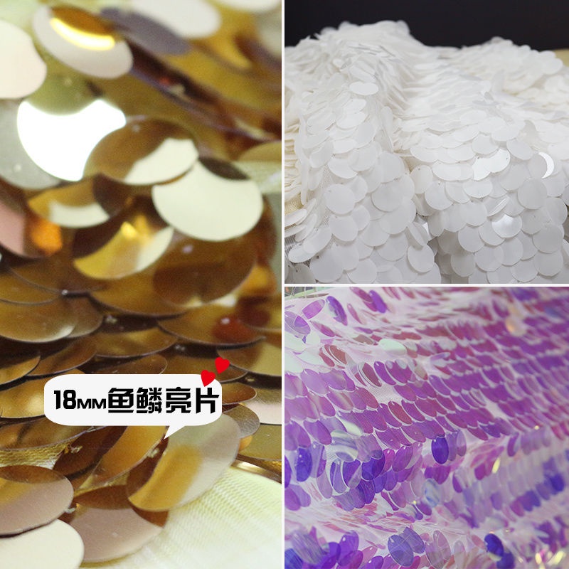 Khăn Trải Bàn Vải Lưới Đính Kim Sa Lấp Lánh Màu Vàng / Bạc