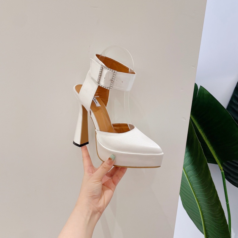 Sandal Cao Gót Thiết Kế Mới Đính Đá Thời Trang Mùa Xuân Dành Cho Nữ