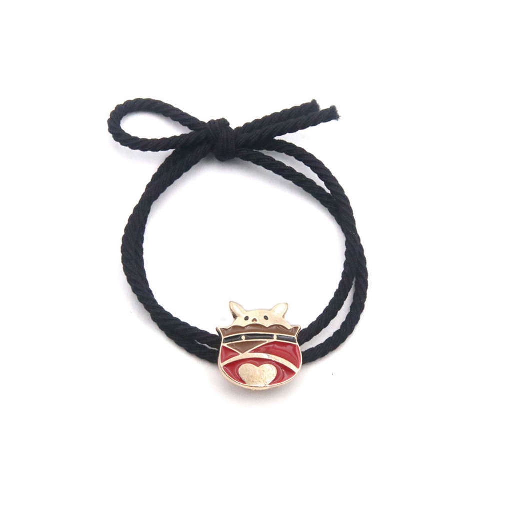 Ygt Dây Buộc Tóc Co Giãn Mặt Kim Loại Thời Trang Cho Nữ