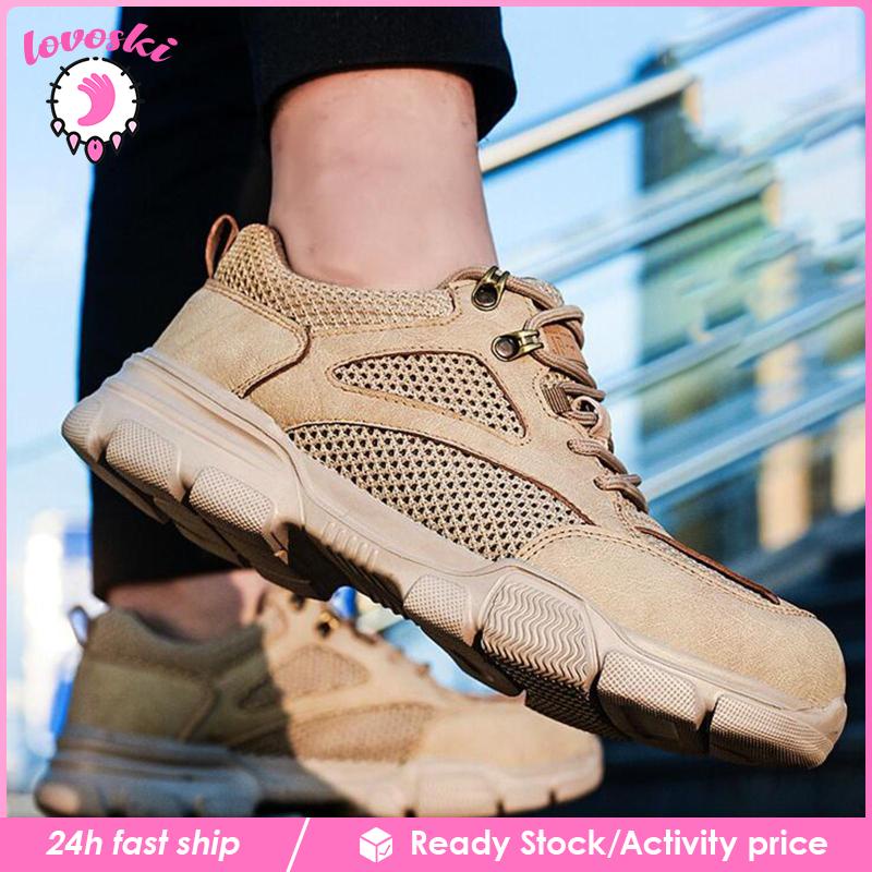 [Lovoski] Giày Đi Làm / Đi Bộ Đường Dài Công Nghiệp Trọng Lượng Nhẹ Dành Cho Nam