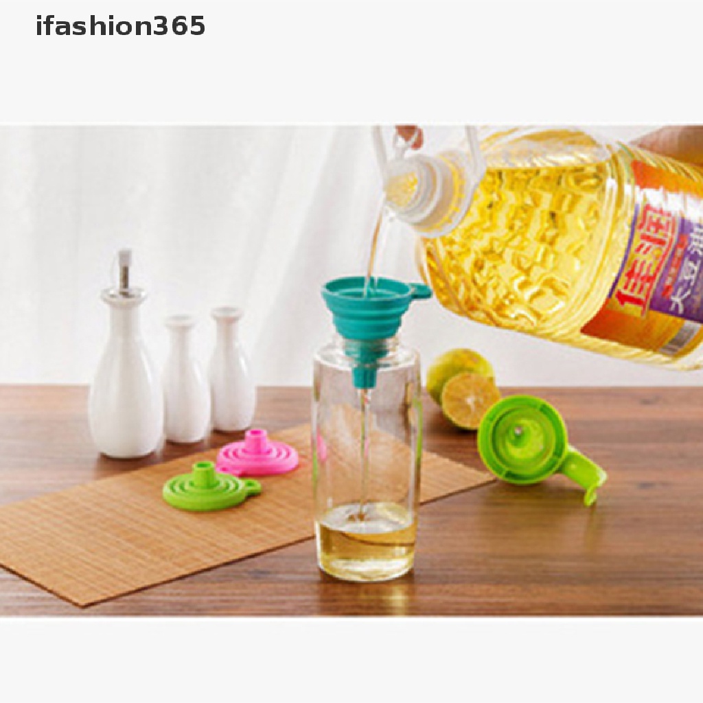 Phễu Silicon Mini Gấp Gọn Dùng Trong Nhà Bếp ifashion365