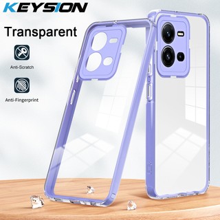 Ốp Điện Thoại TPU + PC 2 Trong 1 Trong Suốt Chống Sốc Cho VIVO V25 5G V25e VIVO X80 Lite