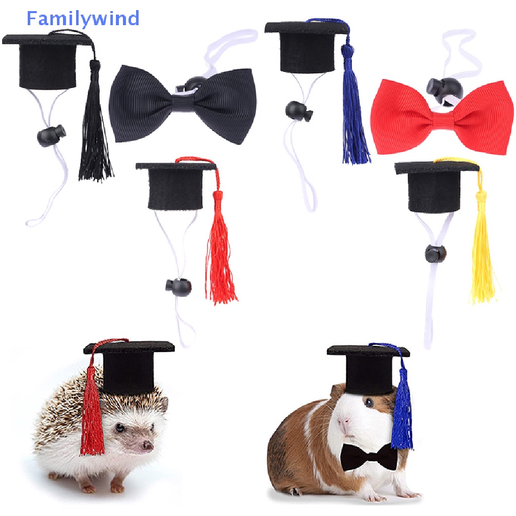 Bộ Phụ Kiện Nón Tốt Nghiệp Mini Dùng Để Trang Trí Nhà Búp Bê