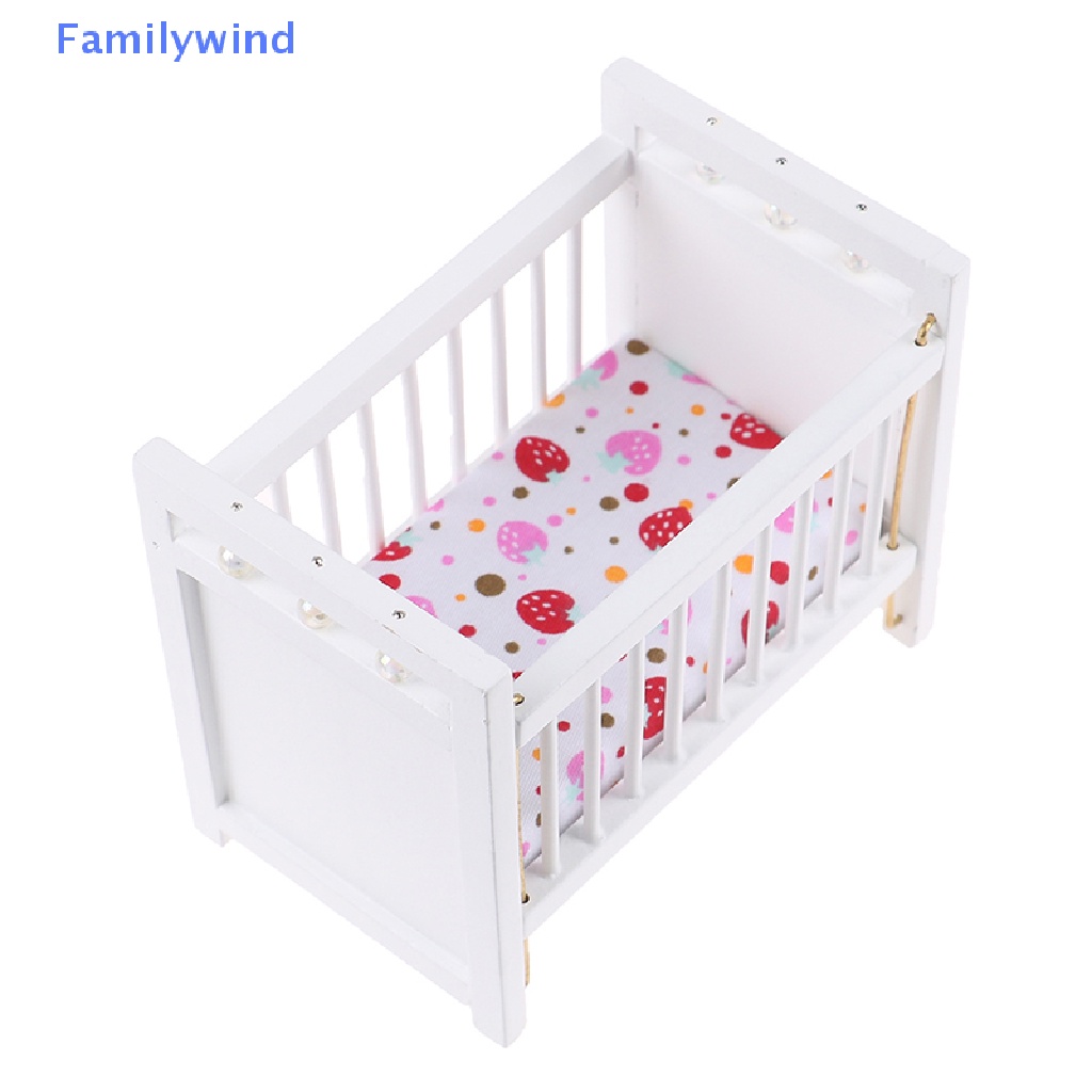 Giường Ngủ Màu Trắng Tỉ Lệ 1: 12 Trang Trí Phòng Khách Búp Bê