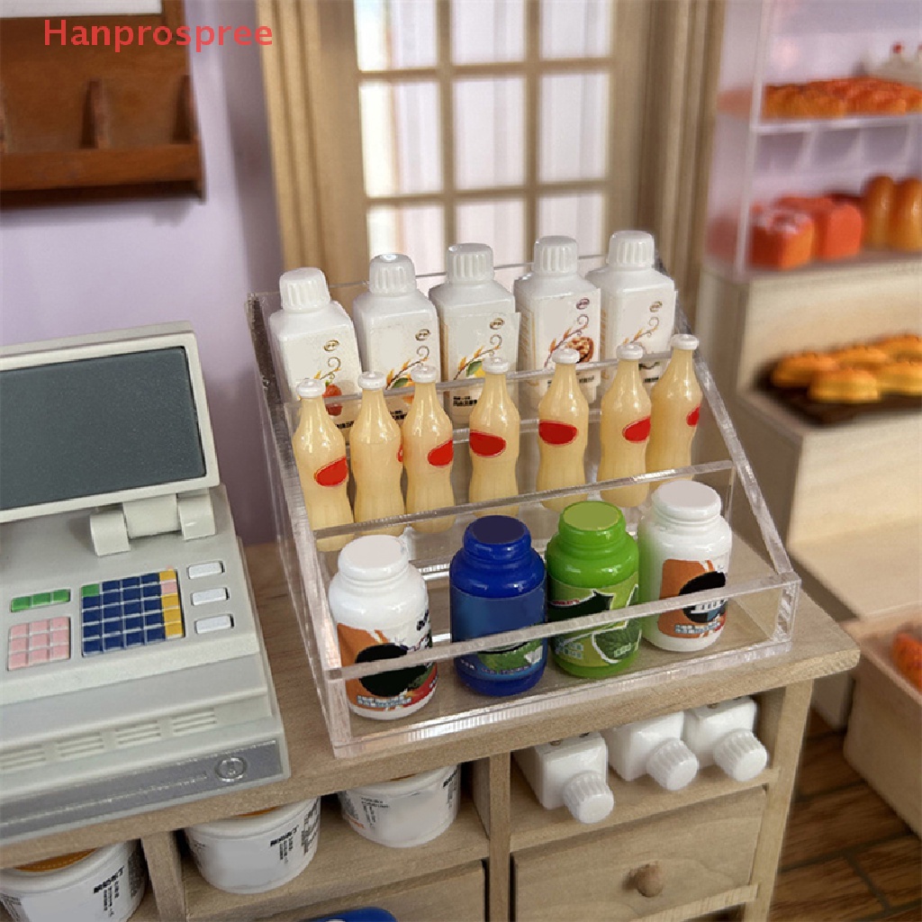 Kệ Đựng Mỹ Phẩm Mini Nhiều Tầng Trang Trí Nhà Búp Bê Tỉ Lệ 1: 12