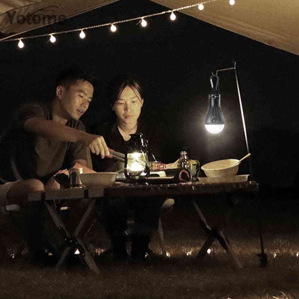 Bóng Đèn LED Có Móc Treo Dùng Khi Đi Cắm Trại Mới