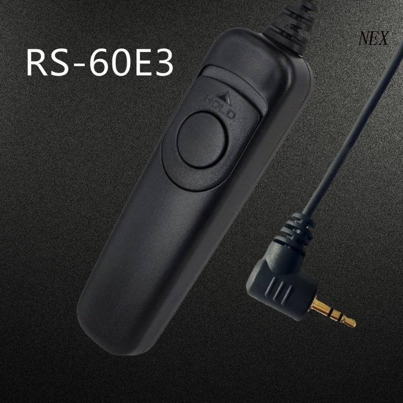 Điều Khiển Từ Xa Có Dây Cáp RS-60E3 1Meter Thay Thế Chuyên Dụng