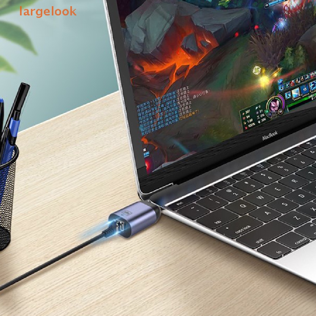 Giắc Chuyển Đổi USB Type C 3.1 RJ45 Chất Lượng Cao