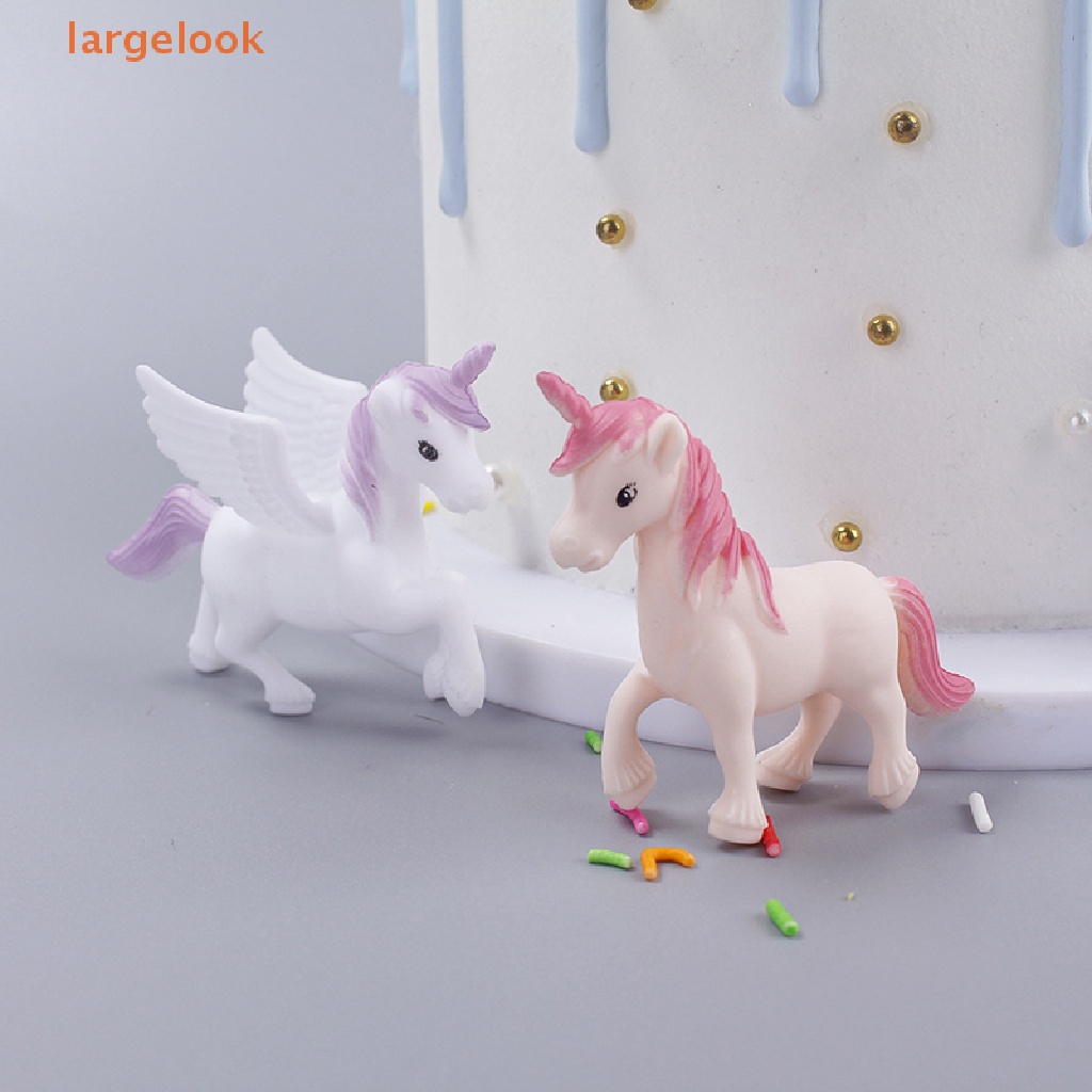 Bộ 3 Mô Hình Kỳ Lân Trang Trí Bánh Kem Xinh Xắn