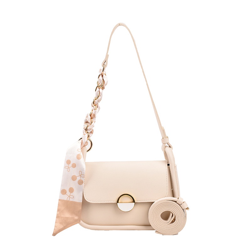 Túi Đeo Vai Hình Vuông Cỡ Nhỏ Phối Dây Đeo Sợi Xích Thời Trang Mùa Hè Cho Nữ