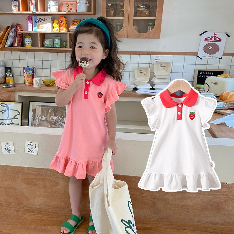 Đầm Công Chúa Phong Cách Phương Tây Thời Trang Mùa Hè Cho Bé Gái