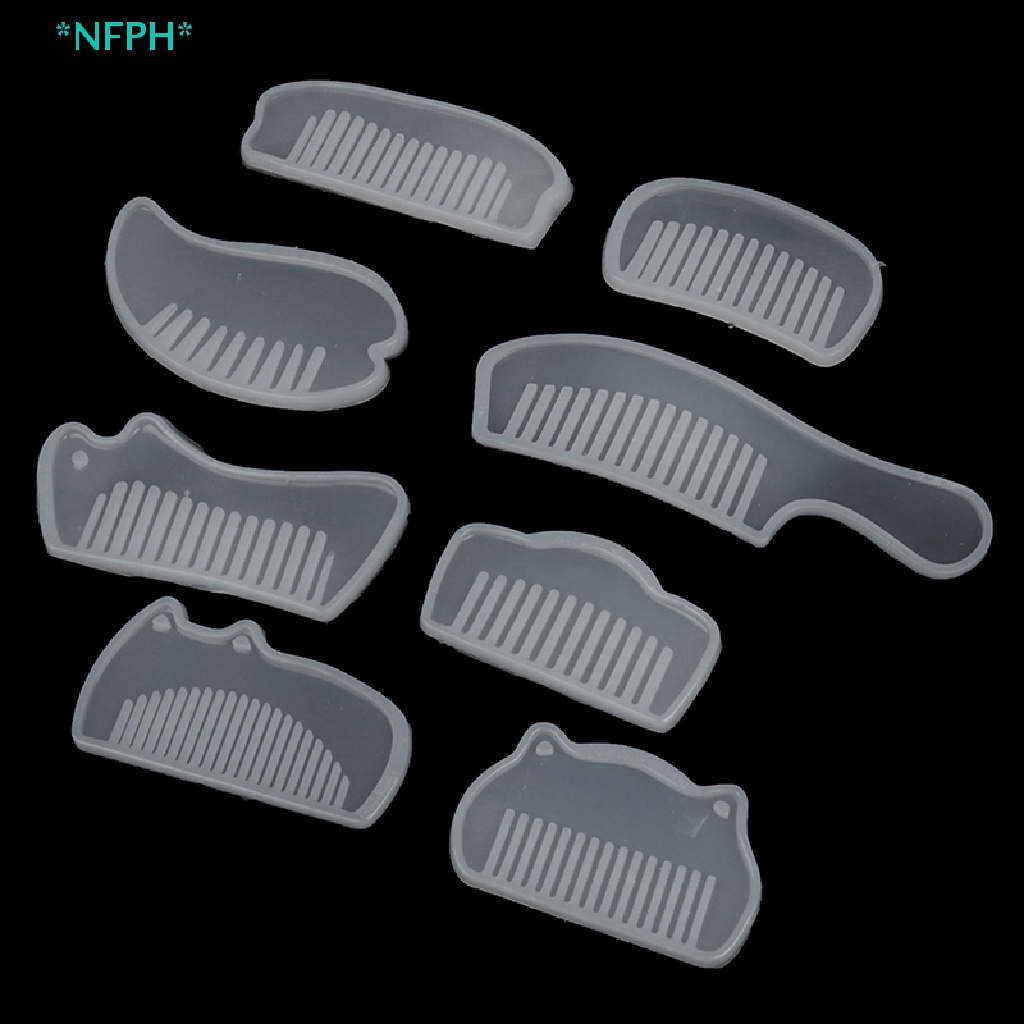 Khuôn Silicon Làm Lược Trang Sức DIY Mới