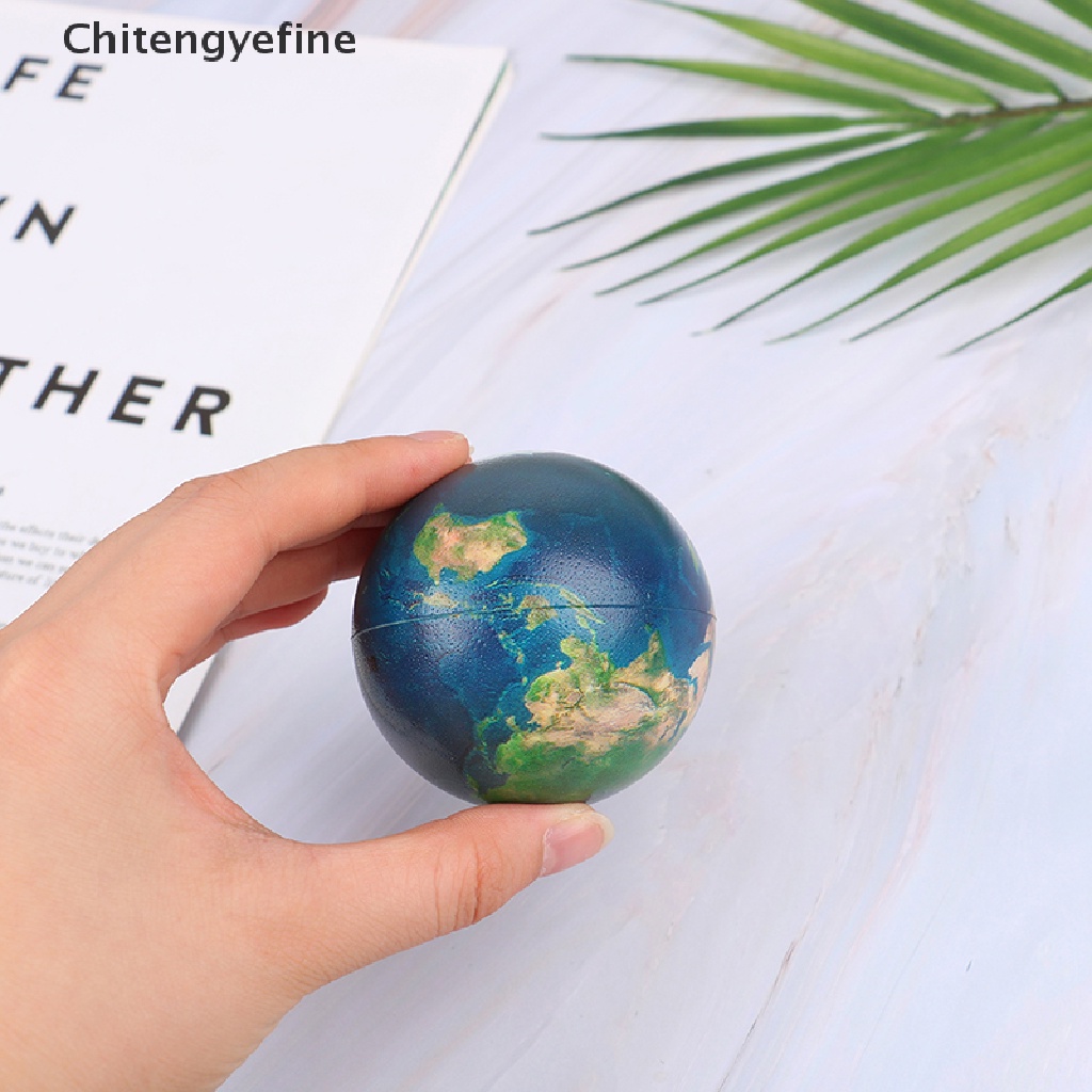 1 Quả Bóng Xốp Hình Trái Đất Mặt Trời / Hành Tinh Giúp Giảm Căng Thẳng