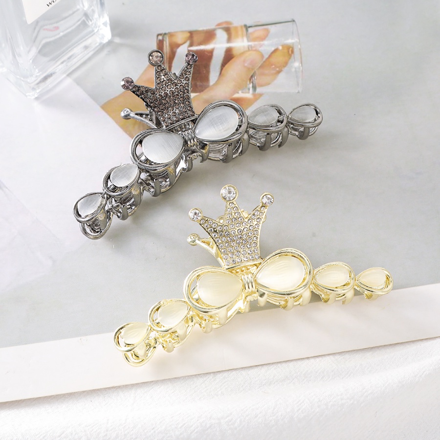 Kẹp Tóc Đính Đá Và Ngọc Trai Thời Trang Cho Nữ