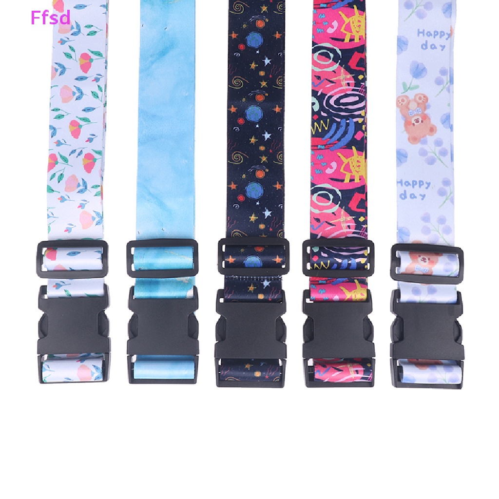 Dây Đai Hành Lý Du Lịch Dày Không Phai Màu Có Thể Điều Chỉnh