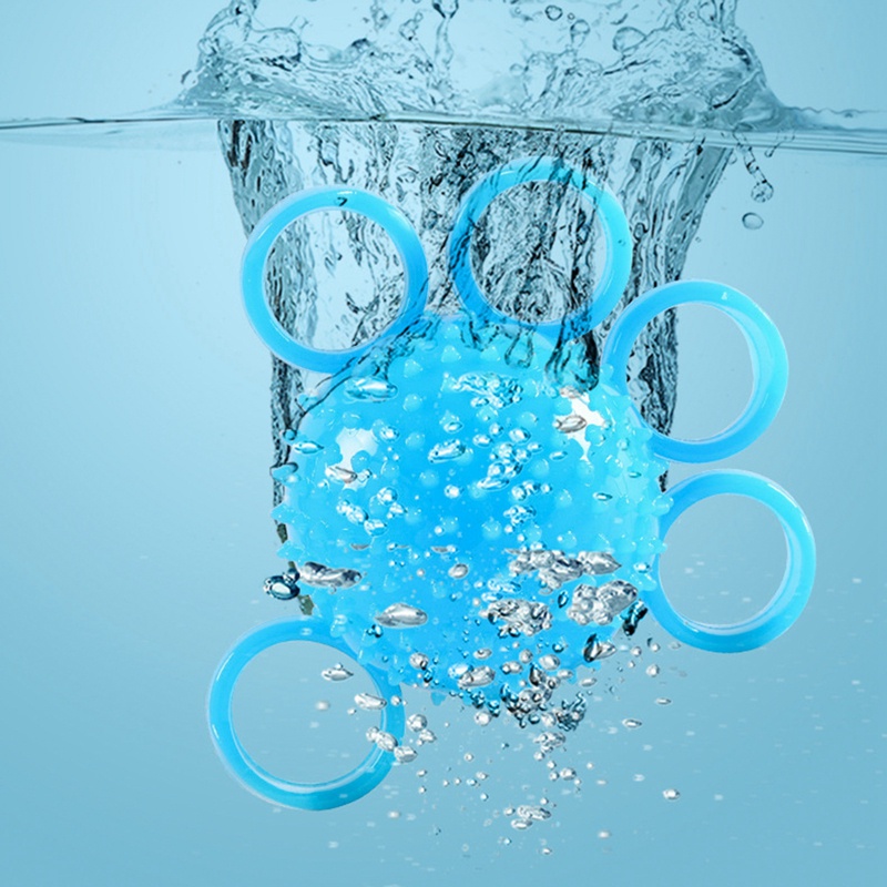 Jjiuad TPR Bóng Mềm Mại Tập Lực Nắm Ngón Tay Chuyên Dụng