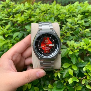Đồng hồ nam sk mặt lửa lịch ngày thứ cao cấp mới
