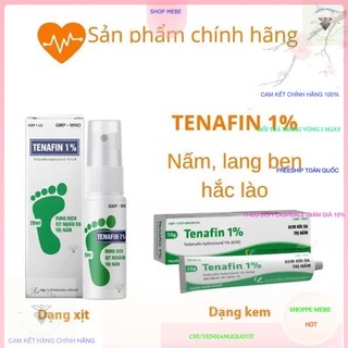 Kem bôi và xịt ngoài da Tenafin- Nấm, lang ben, hắc lào