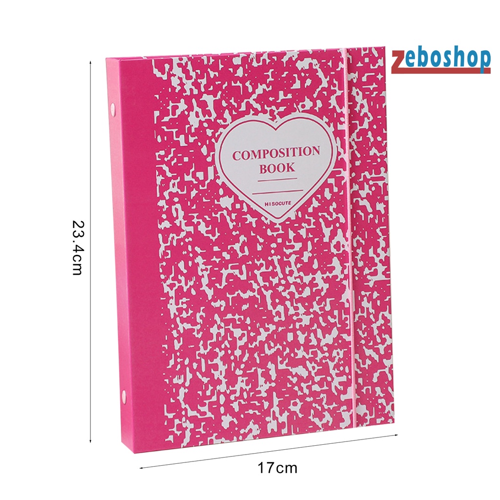 Cuốn Album Ảnh 3 Inch 6 Lỗ A5 Họa Tiết Vân Đá Kèm Dây Đeo Chống Thấm Nước Tiện Dụng