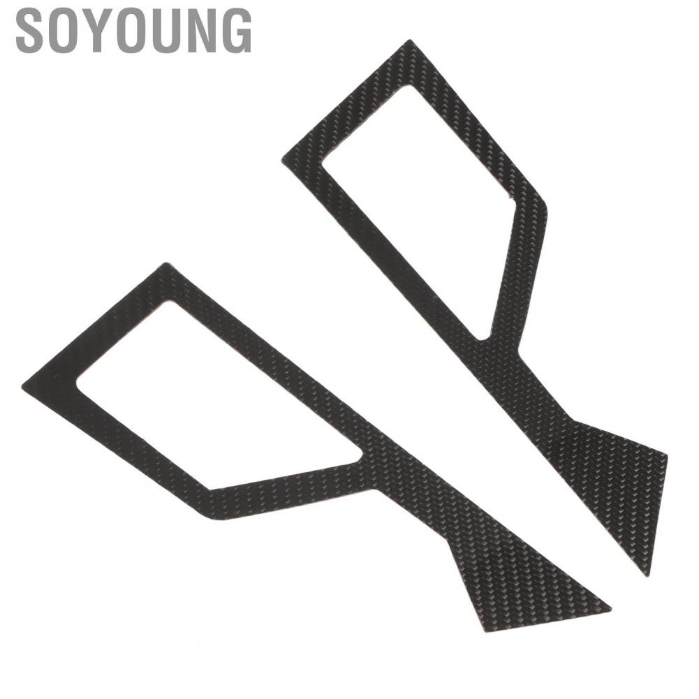 Soyoung UTV Rear Body Sticker  Easy Installation Elegant Panel Decorative Trim Prevent Scratch for RZR PRO XP 2021 Onwards