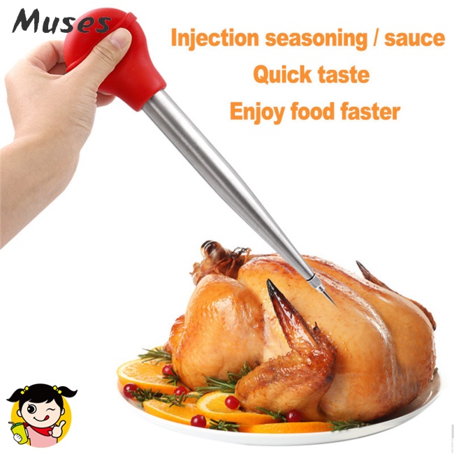 Bộ Ống Tiêm Thổ Nhĩ Kỳ Kèm 2 Kim Vệ Sinh Tiện Dụng Cho Nhà Bếp