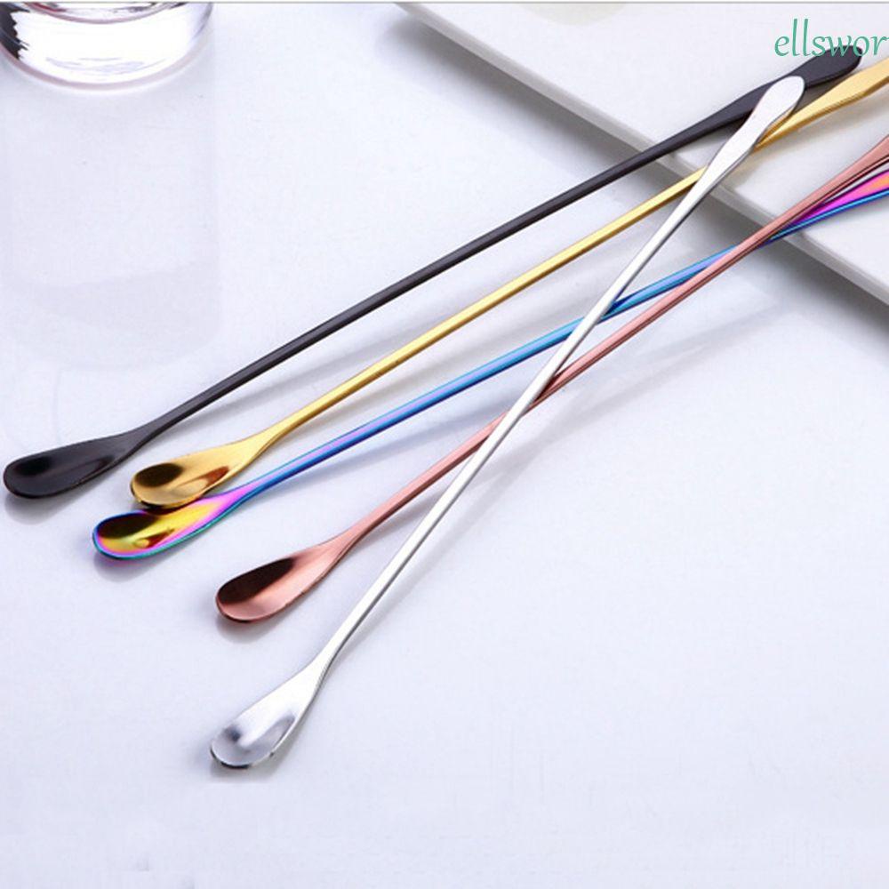 Muỗng Cà Phê Cán Dài Bằng Thép Không Gỉ Nhiều Màu