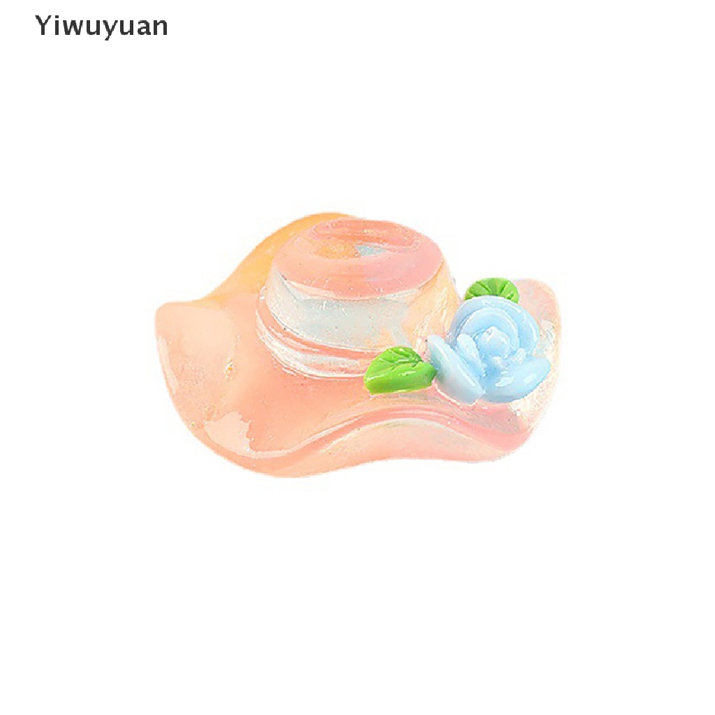 < Yiwuyuan > Bộ 5 Nắp Nhựa Phát Quang Làm Đồ Trang Sức Nghệ Thuật Crafg