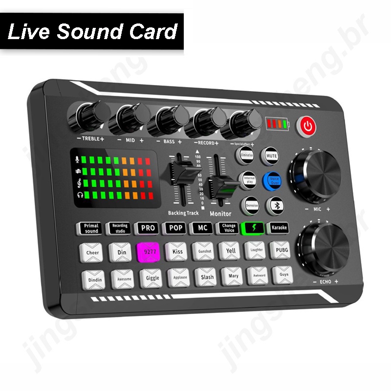 Thẻ Âm Thanh Bluetooth Hỗ Trợ Livestreaming Podcastinging