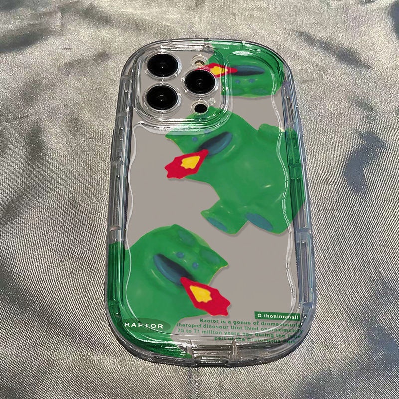 ✅Ốp Điện Thoại Mềm Trong Suốt Chống Sốc In Hình Khủng Long Cho Apple Iphone 13 7 14Xs xr / 8p11promax12 / U0GT