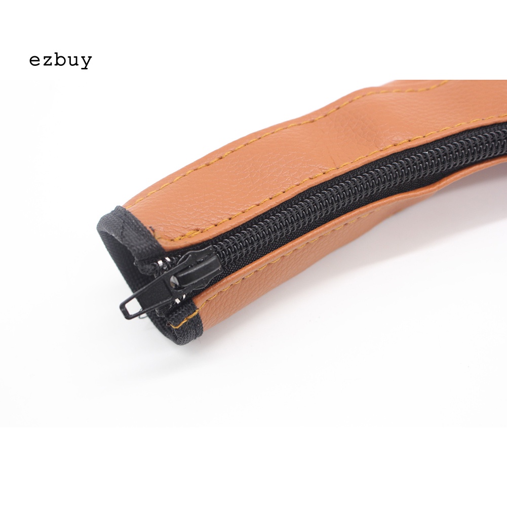 Vỏ Bọc Tay Vịn Xe Đẩy Em Bé Bằng Da Giả Có Khóa Kéo