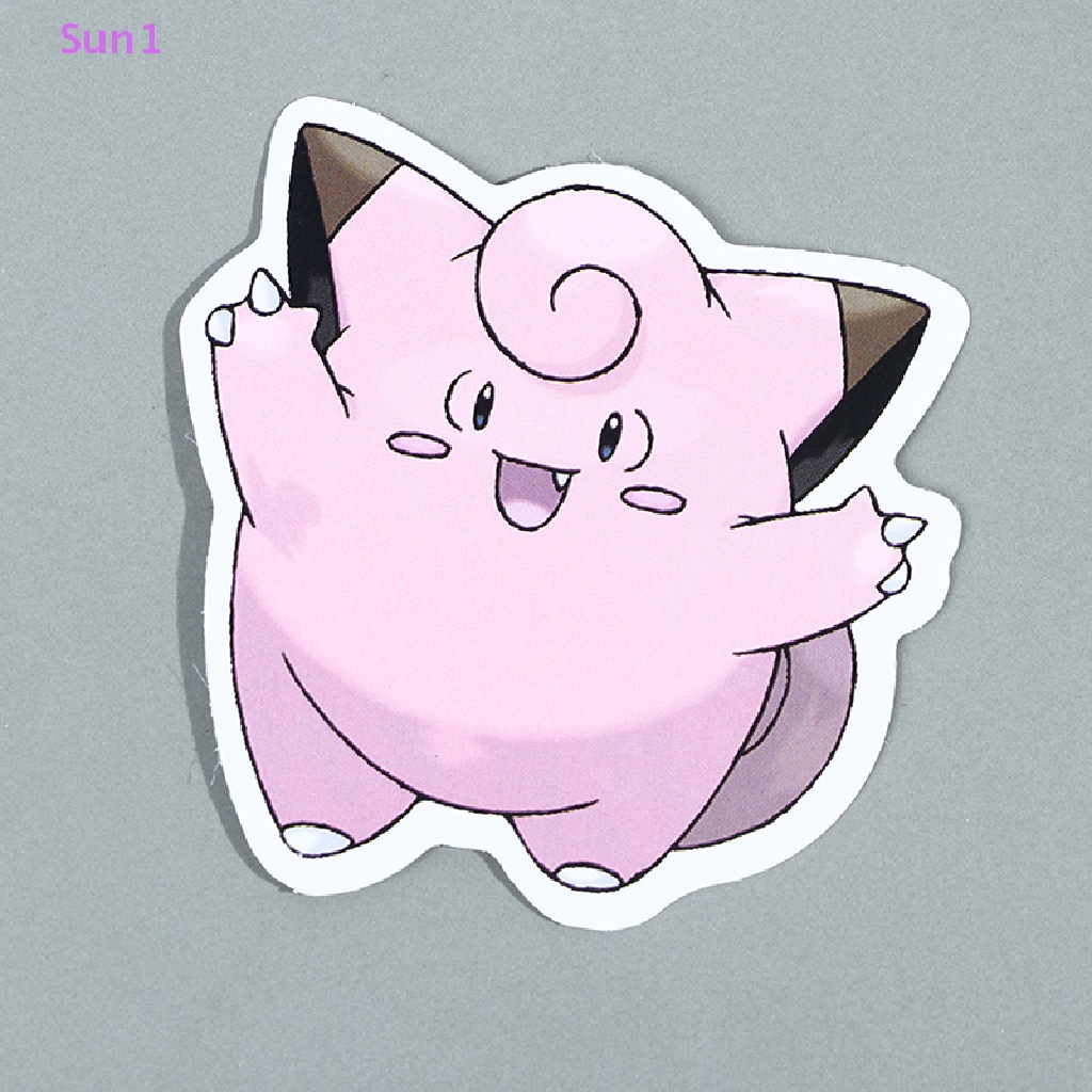 Set 50 Sticker Pokemon Dán Trang Trí Ván Trượt Laptop Thú Vị