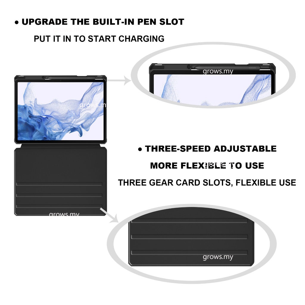 360° Bao Da Máy Tính Bảng Cho Huawei MatePad Pro11 10.4 2022 2020 MatePad 11 10.9 "Pro 10.8 2021 BAH3-W09 AL00 L09 W59 DBY-W09 MRR-W29 Ốp
