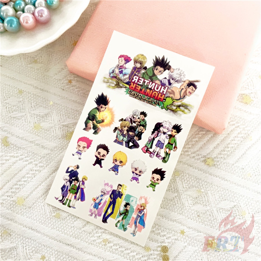 ❣️1 Tấm Hình Xăm Dán Hình Anime HunterxHunter Series 02 Mini❣️ Hình Xăm Dán Chống Thấm Nước Quyến Rũ