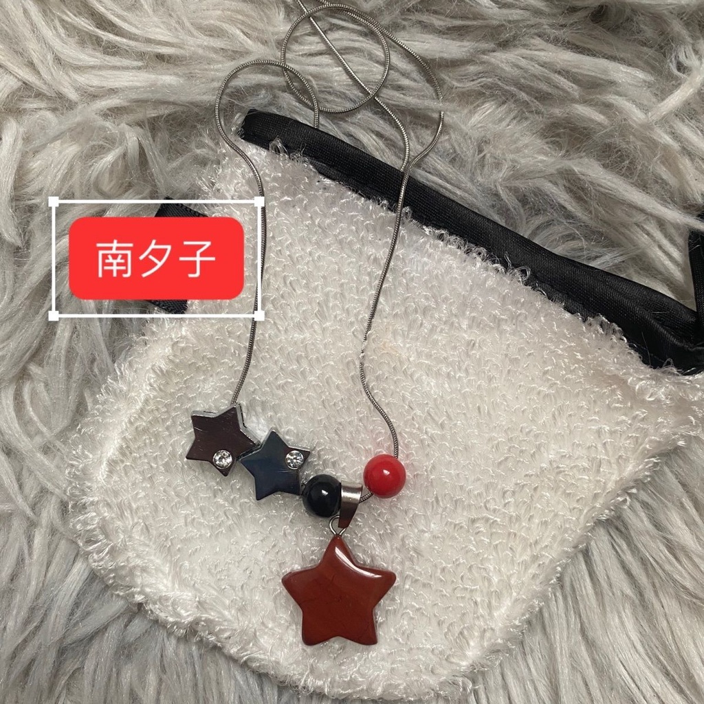 Vòng cổ Xương Rắn Đính Hạt Ngôi Sao Năm Cánh Phong Cách Ins Hàn Quốc Đơn Giản Và Đa Năng Y2k Hot Girls