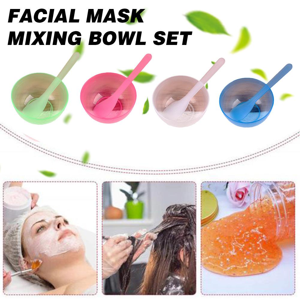 Bộ Dụng Cụ Tô Trộn Mặt Nạ Làm Đẹp Bằng PP Trong Suốt