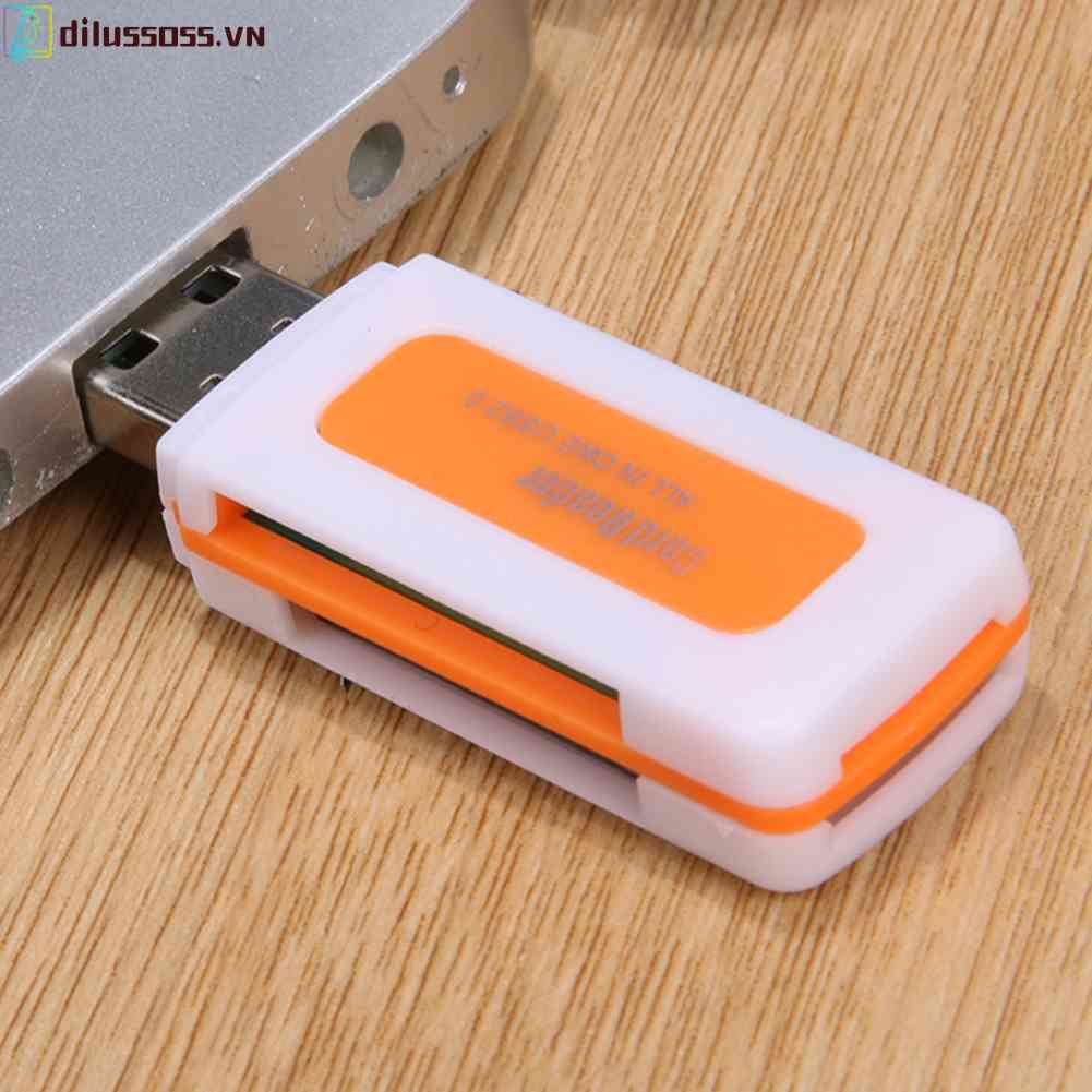 Đầu Đọc Thẻ Nhớ SD / MMC TF MS M2 4 Ngăn Mini Usb 2.0